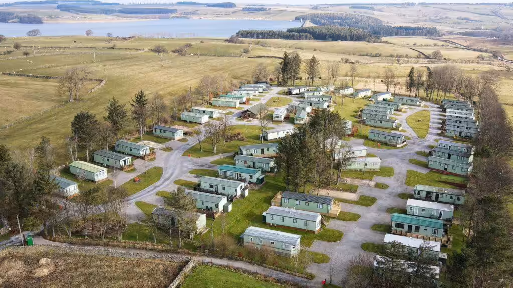 Aerial Shot of Village Green